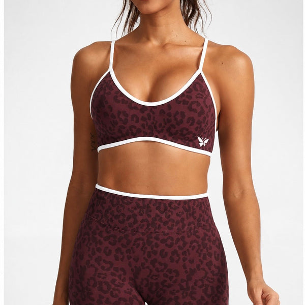 Animal Print Bra