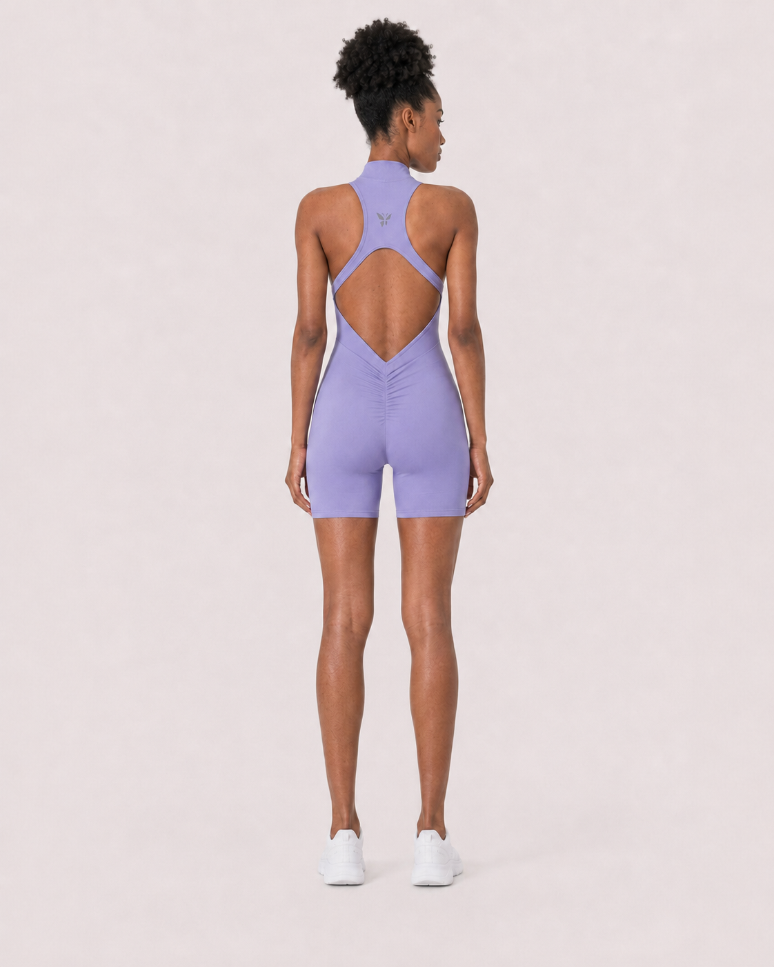 Zip Jumpsuit Short