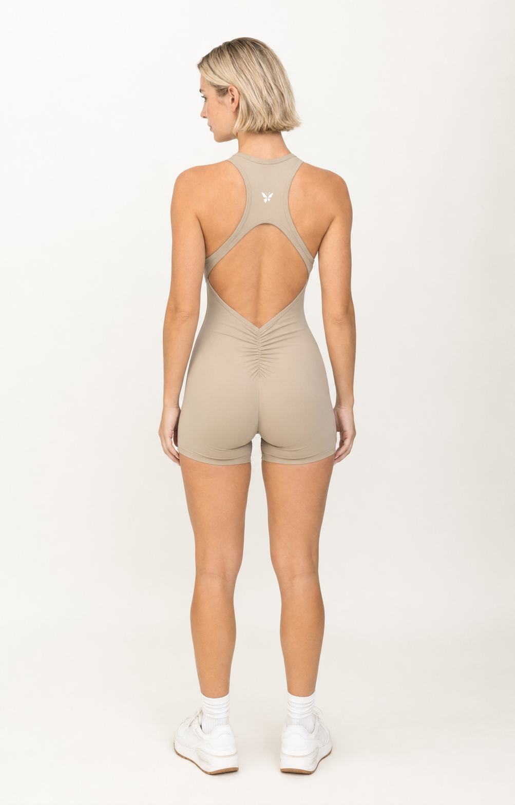 Zip Jumpsuit Short