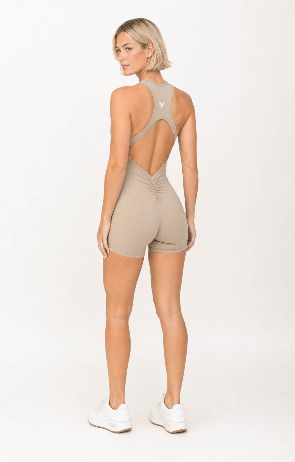 Zip Jumpsuit Short